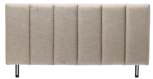 lot 21 image: HAOBO Home Upholstered Headboard Foldable King Size Headboards Eastern KingCalifornia King Linen Panel with Height Adjustments