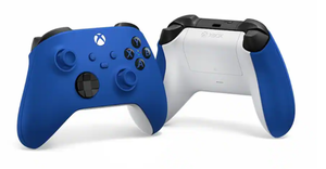 lot 31 image: Microsoft - Xbox Core Wireless Controller Video Game QAU-00002 Model # 1914 - Shock Blue