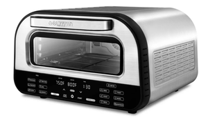 lot 35 image: Gourmia All-In-One Indoor Pizza Oven, Toaster Oven, and Air Fryer w 6 Pizza Presets and 7 Cooking Functions 1800W