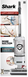 lot 36 image: Shark Bagless Upright Vacuum, Navigator Advanced Lift Away with Powerful Hair Pickup, Anti Allergen Seal, Easy to Empty, Large Dustbin, Grey, LA300 Accessories are Missing (USED)