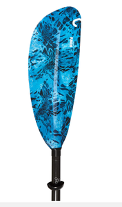 lot 40 image: Quest KHOR Angler Carbon Fiber Paddle Blade SIze 18.3 x 7 Shaft Diameter 1.2