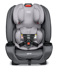 lot 46 image: Britax One4Life Convertible Infant Car Seat, 10 Years of Use from 5 to 120 Pounds, Converts from Rear-Facing to Forward-Facing Booster Seat, Machine-Washable Fabric, Glacier Graphite