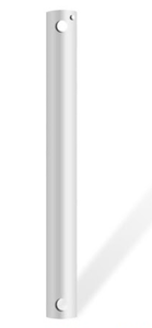 lot 308 image: 48-inch Ceiling Fan Downrod with Extension Cord, 4-Foot White Ceiling Fan Extension Rod, .Inch OD, Ceiling Downrod for Various Fans (WHITE, Unthreaded)