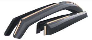 lot 343 image: Goodyear Shatterproof in-Channel Window Deflectors for Volkswagen Tiguan 2018-2024, Rain Guards, Window Visors for Cars, Vent Deflector, Car Accessories, 4 pcs - GY003448LP