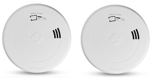 lot 387 image: First Alert Voice & Location Alerts 2-in-1 Smoke & Carbon Monoxide Alarm 2-Pack