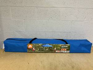 lot 481 image: Ozark Trail 10 x 10 Instant Slant Leg Canopy, Black, Outdoor Canopy Type
