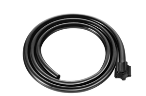 lot 279 image: LOT OF 3 Midea Universal Dehumidifier Drain Hose, Adjustable Cord Length 6.5-feet Max, Black, 1 Piece Pack, Model MAADH02