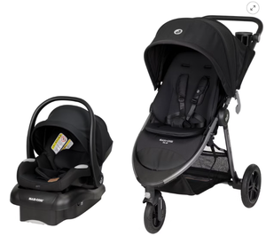 lot 47 image: Maxi-Cosi Gia XP Luxe 3-Wheel Travel System