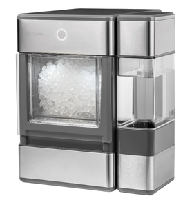 lot 79 image: GE Profile Opal Nugget Ice Maker  Side Tank, Countertop Icemaker, Stainless Steel, 3lbs Daily Ice Production