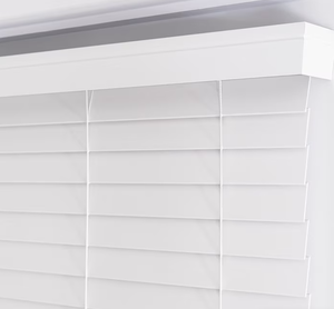 lot 483 image: Cordless 2 Inch Classic Faux Wood Blind