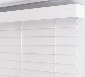 lot 484 image: Cordless 2 Inch Classic Faux Wood Blind