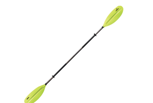 lot 191 image: Quest Chute Aluminum Kayak Paddle 220 cm green
