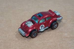 lot 60 image: Original Hot Wheels Redline Evil Weevil - Red