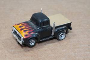 lot 64 image: Vintage Aurora AFX 1956 Ford Pickup Truck HO Scale Slot Car