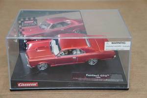 lot 87 image: Vintage Carrera 1966 Pontiac GTO HO Scale Slot Car