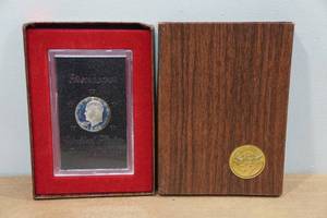 lot 88 image: 1973 Eisenhower Silver Proof Dollar Coin