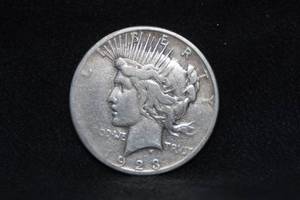 lot 95 image: 1923-S Peace Silver Dollar Coin