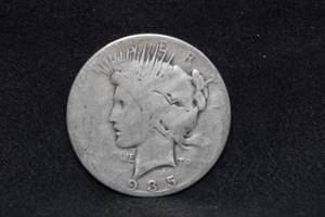 lot 98 image: 1935-S Peace Silver Dollar Coin