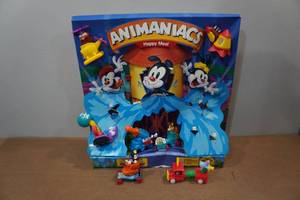 lot 118 image: Animaniacs McDonalds Happy Meal Display