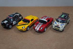 lot 150 image: 4 Scalextric Slot Cars