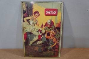lot 170 image: Vintage Coca-Cola Metal Sign