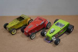 lot 175 image: 3 Vintage Nylint Race Cars