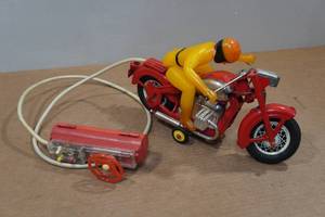 lot 179 image: Vintage Remote Control Motorcycle
