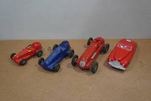 lot 218 image: Vintage Wind Up Cars