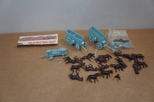 lot 231 image: Vintage 20 Mule Team Borax TV Plastic Model Kit