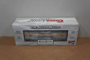 lot 275 image: Rail King The Silver Bullet Model Train