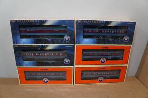 lot 280 image: Lionel and Polar Express Model Train Cars
