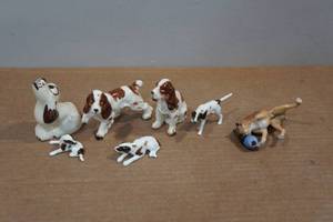 lot 286 image: Mini Dog Statues