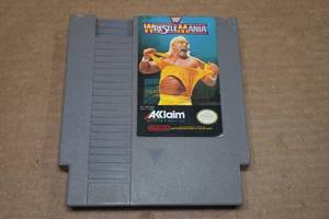lot 336 image: Vintage Nintendo Video Game - Wrestle Mania