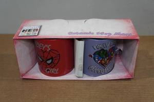 lot 349 image: Marvel Ceramic Mugs