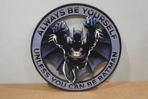 lot 350 image: Batman Wall Art