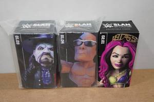 lot 363 image: Wrestling Slam Star Collectible Figurines