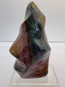 lot 103 image: Ocean Jasper Flame 600 gm.1 lb. 5 oz.