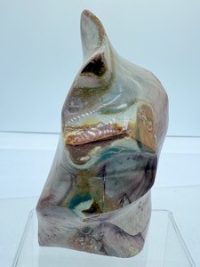 lot 83 image: Polychrome Jasper Flame 455 gm.1 lb.