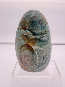 lot 78 image: Fancy Jasper Freeform 617 gm. 1 lb. 6 oz.