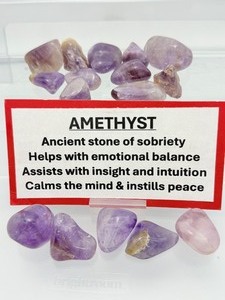 lot 217 image: Ametrine tumbles lot178 gm.9.6 oz.