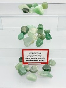 lot 277 image: Green Aventurine Tumbles 238gm8.4oz.