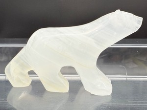 lot 77 image: Calcite Bear 344 gm12.1 oz.