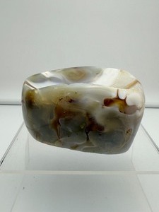 lot 34 image: Orca Agate Bowl 942gm.2 lb. 1 oz.