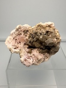 lot 294 image: Pink Amethyst Geode Piece 168gm5.9oz.