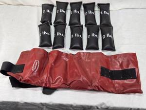 lot 23 image: Variable Therapeutic Weight Belt with 2 lbs. Inserts, Model 2 Thru 20 lbs.