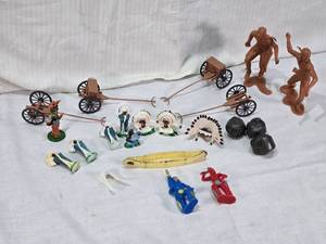 lot 71 image: Louis Marx & Co. and Other Brands Toy Figurines and Other Brand Accessories