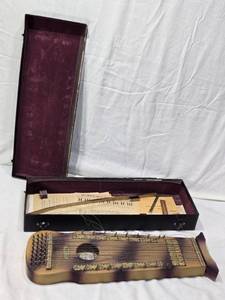 lot 153 image: Marxochime Violin-Uke with Sheet Music