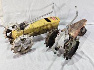 lot 166 image: Nelson Rain Train Traveling Sprinkler and Craftsman Cast Iron Lawn Sprinkler