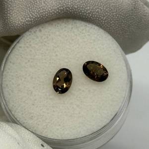 1.40 Carats of Matching Smokey Quartz