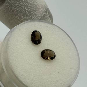 1.40 Carats of Matching Smokey Quartz